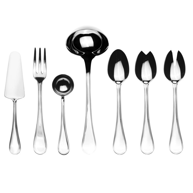 Boheme 7 Piece Stainless Steel Hostess Set