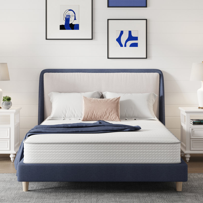 12" Medium Hybrid Mattress, CertiPUR-US, OEKO-TEX Certified, 12", Queen