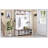Farmhouse 4-in-1 Hall Tree with 6 Hooks, Adjustable Shelves, and 16 Open Compartments for Entryway and Mudroom-1807575525
