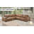 Upholstered Leather 5-piece L-sectional-273176680