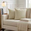 Housse de coussin en chenille ultra-douce-128488292