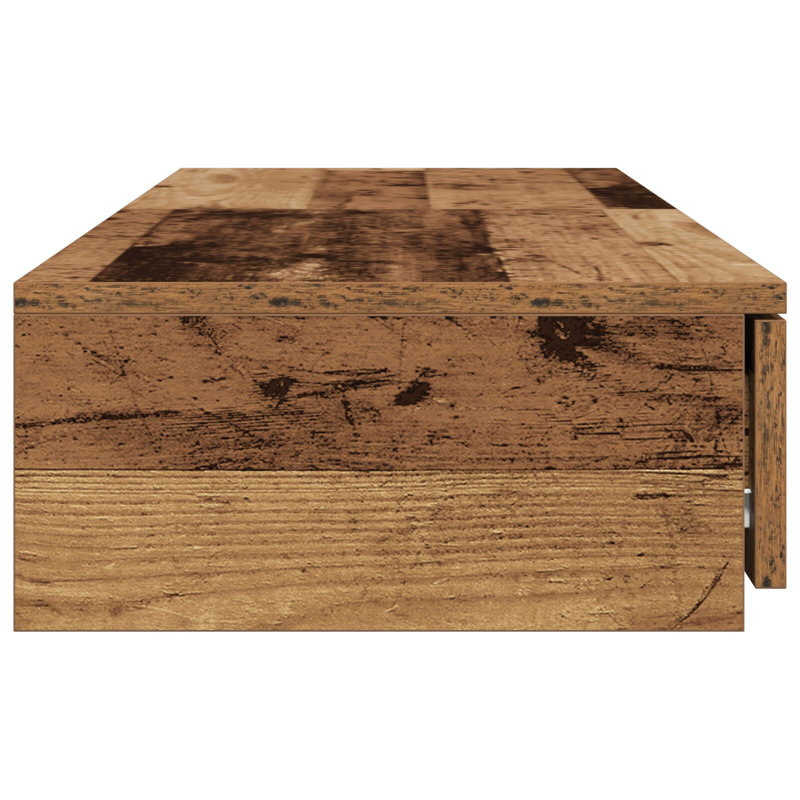 Underbed Storage Drawers, Old Wood, 16.5 H x 120 L x 36.5 W cm