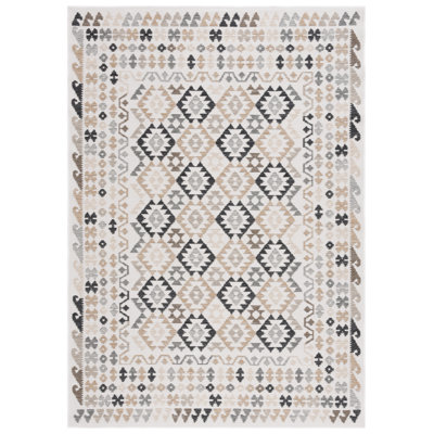 Amatia Sunrise Performance Geometric Indoor/Outdoor Area Rug