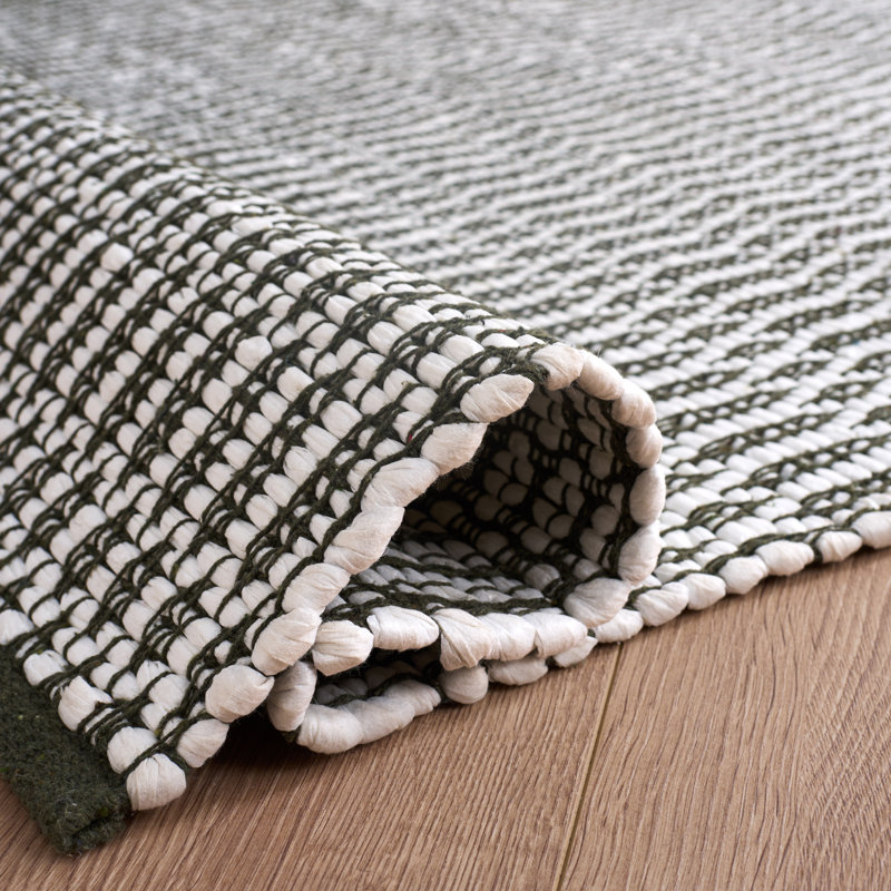 Montauk 179 Hand Woven 80% Paper Chindi; 20% Cotton Machine Washable Geometric Rug, Rectangle 3' x 5'
