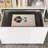 Flosi 72.4'' W Height Adjustable U-shaped Computer Desk with Drawer and Cabinet