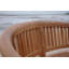 Curve Teak Garden Bench