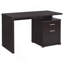 Bureau réversible à 2 tiroirs Cappuccino-26251487