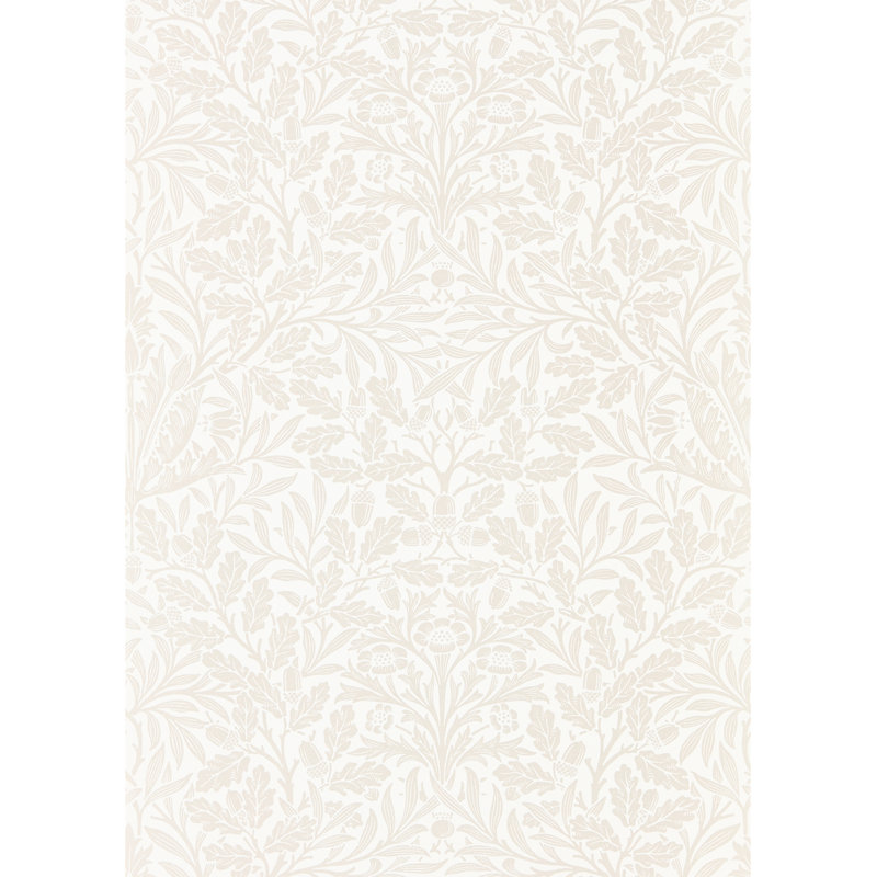 Pure Acorn Wallpaper, Ivory/Pearl