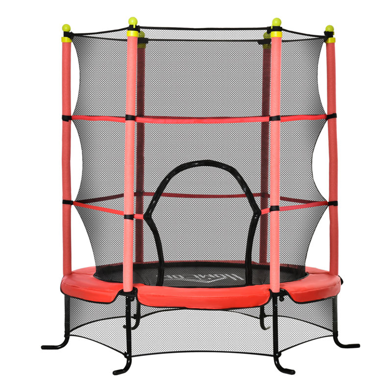 Trampoline pour enfants 5,3 pi Soozier, Rouge