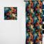 Motif cachemire Fusion contemporain - rideau glamour - obscurcissant velours - 1 panneau-107596706