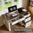 Farmhouse 47" Executive Desk With File Drawer-1883223339