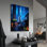 Halloween, art mural sur toile 16 x 24 pouces, fantôme jouant du piano dans une œuvre d'art de la peinture sombre, style universitaire, horreur, impressions, Halloween, cadeau de vacances, salon, chambre à coucher, cuisine, décor à la maison