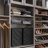 Full Extension Classic Matte Black Slide-out Laundry Hamper for Cabinets with Removable Bag (24" Widths)-129129561-129129564