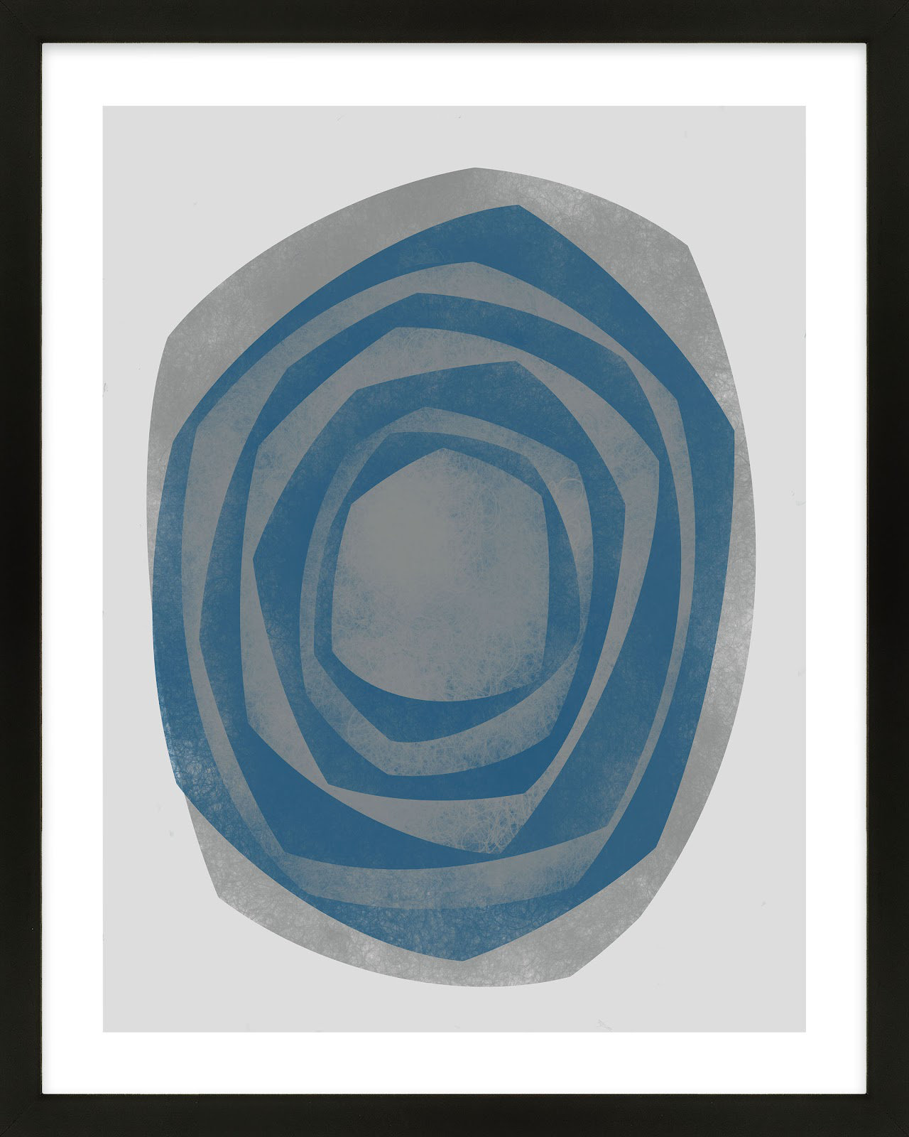 Vertigo "Vertigo 3" Print by Jacques Pilon, Black, 50" H x 40" W x 1.25" D