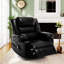 Fauteuil inclinable de massage en cuir respirant-1160602826