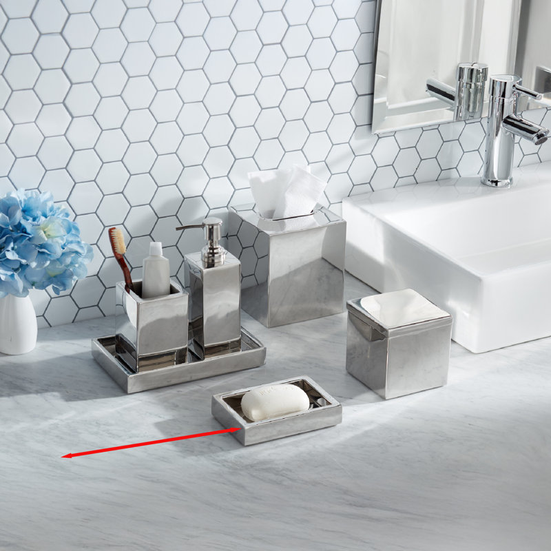 Modern Shiny Soap Dish