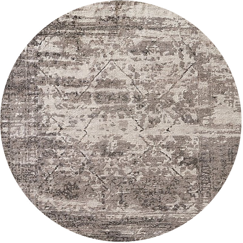 Hudock Indoor Rug, Round 6'