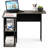 41.14'' W L-Shaped Computer Desk with Bookshelf-699126462