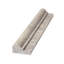 Titanium 2" x 12" F1 Chair Rail Travertine Look Wall Liner