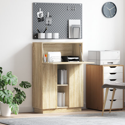 Writing Desk Engineered Wood Large