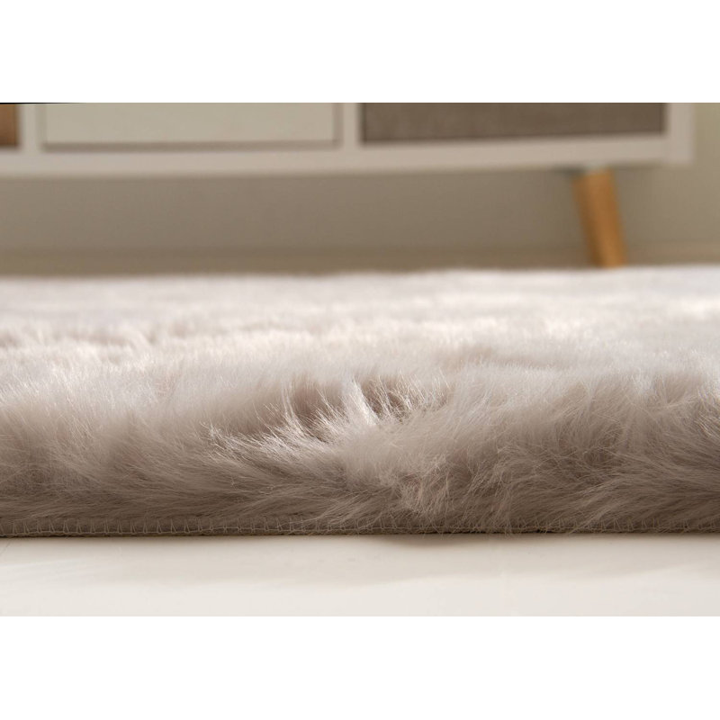 Shuler Solid Colour Area Rug, Rectangular 90 x 160cm