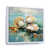 Cadre flottant blanc