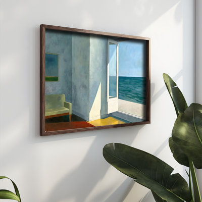 Élégante peinture décorative en panneau de fibres à densité moyenne, 13,8 x 18,5 x 0,1 pouces | 100% panneau de fibres à densité moyenne avec épaisseur de 3 mm, cadre 100% bois de pin | Œuvre d'art imprimée aux UV pour une décoration élégante, parfaite pour le salon ou le bureau