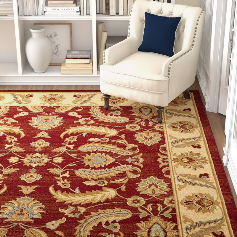 Niles Floral Indoor Rug, Rectangle 7'1" x 10'