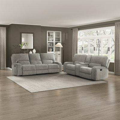 Amite Canapé inclinable droit en chenille W