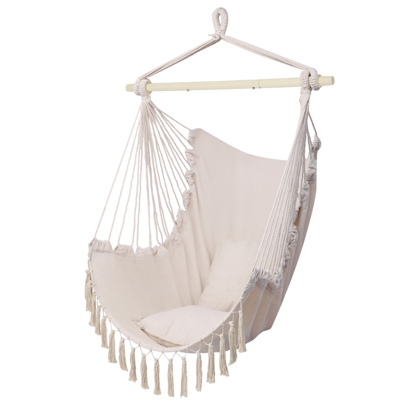 Chaise hamac Scarborough Terylene, Beige, H 47,2 po x l 31,5 po x P 6,3 po