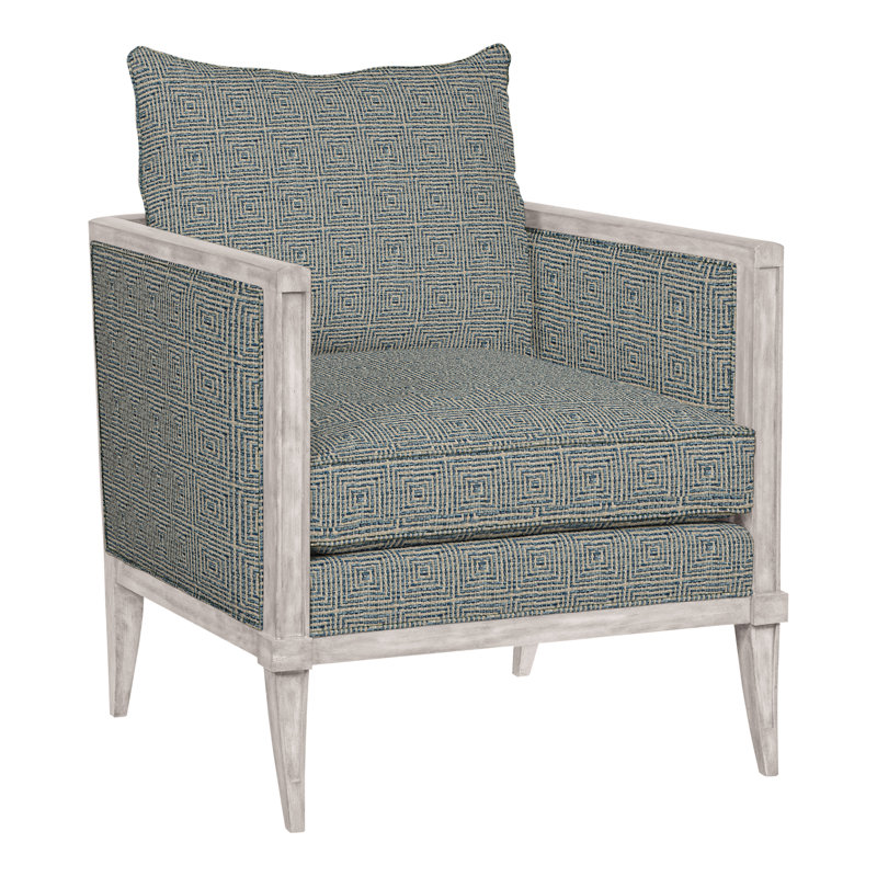 Fauteuil camée Compendium 28,5 po, Gris tourterelle, Bennett Carolina