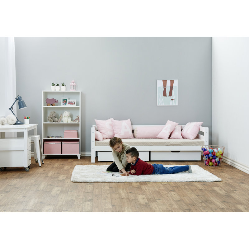 129cm H X 41.5cm W Solid Wood Pine Kids Bookcase