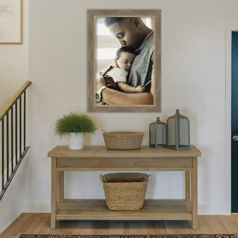 Driftwood Tan Wood Picture Frame, 20x30