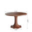 Table de salle à manger ronde en bois massif de forme florale durable et robuste pour 4 à 8 personnes-1581184865