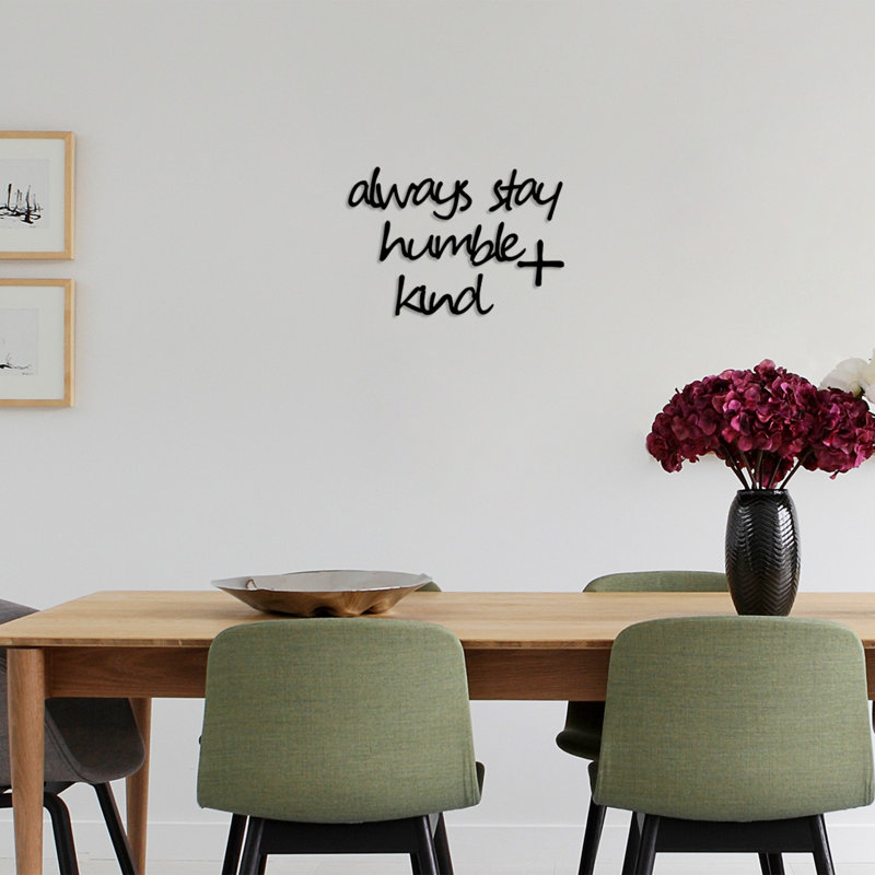 Wall Décor, Always Stay Humble Kind
