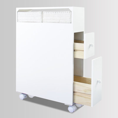 Bathroom Storage Cart Kitchen Cart by Ebern Designs