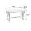 Console Elly-Mae Platine Bella