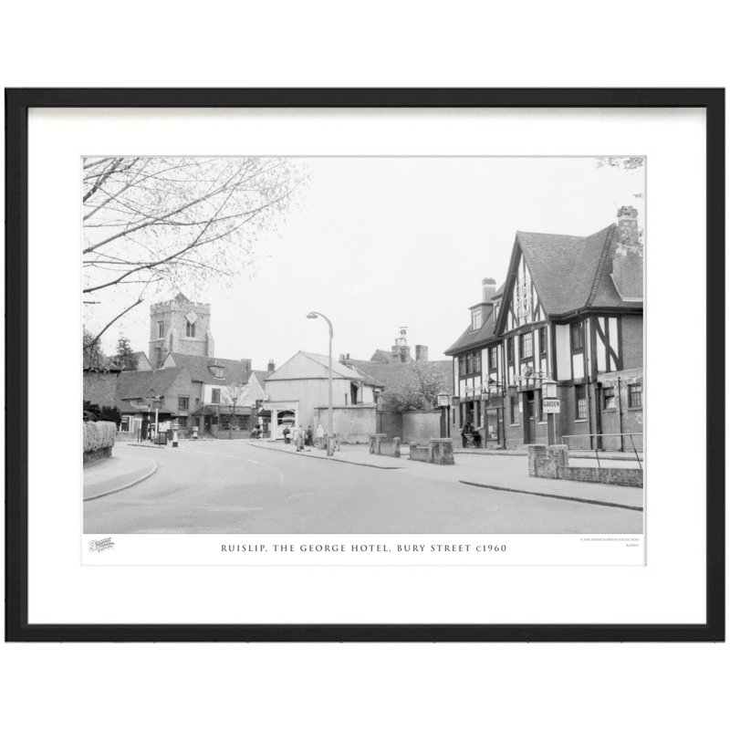 Ruislip, The George Hotel, Bury Street C1960 by Francis Frith - Single Picture Frame Print, 40cm H x 50cm W x 2.3cm D