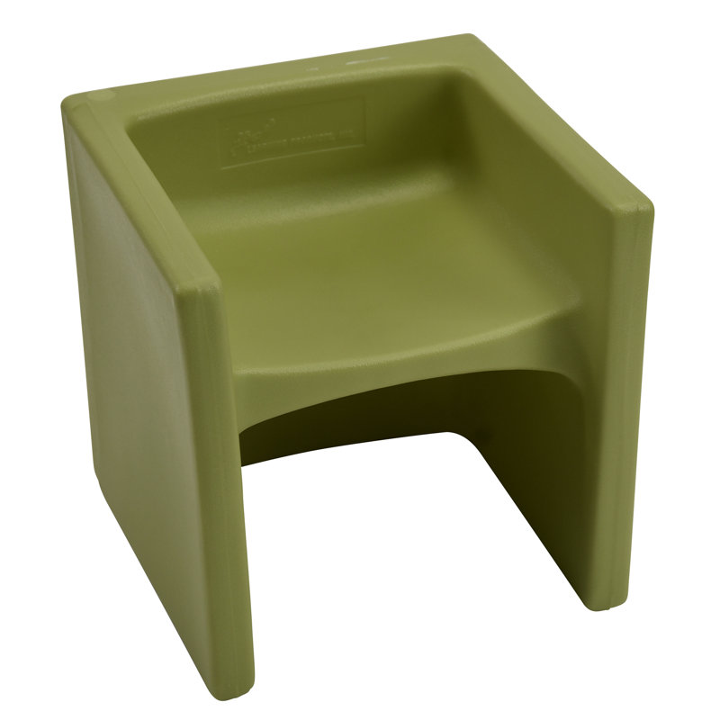 Cube Chair 3-in-1 Kids Desk/Activity, Fern