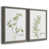 Toile avec cadre gris