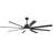 Brixham 8-Blade Standard Industrial LED Ceiling Fan with Remote and Intelligent Control and Voice Function-1114541619