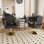 Chaise de salon hydraulique pivotante à 360 ° (paquet simple)-577872330