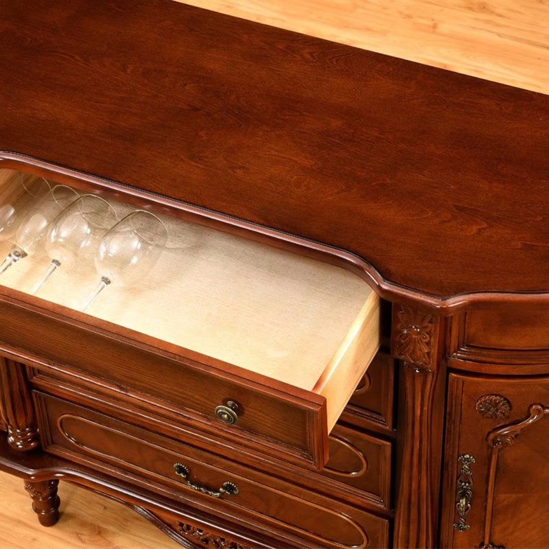 Buffet rétro Retro, H 35,04 po x l 55,12 po x P 18,5 po
