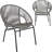 Alamo 26.7" W Papasan Chair-864419332