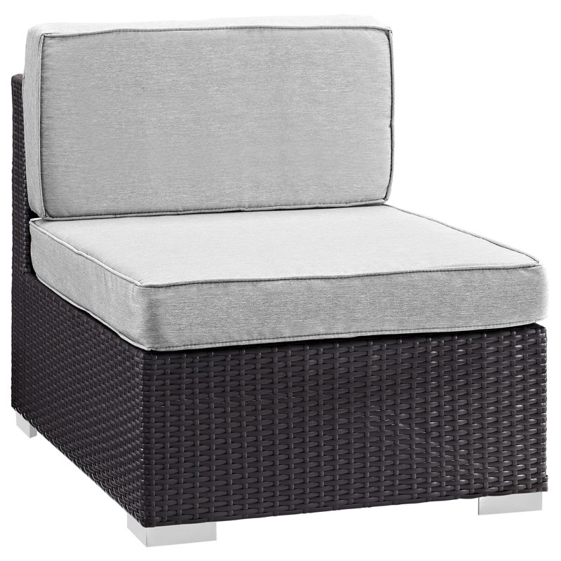 Modway Convene Sectional-Piece with Cushions, Grey