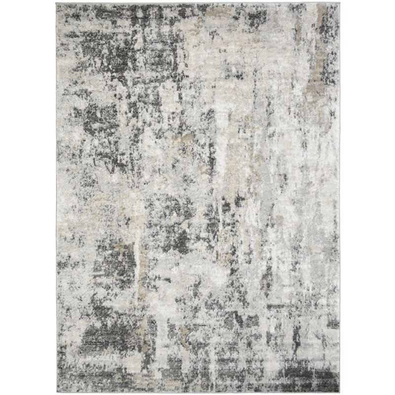 Nickelsen Abstract Rug, Rectangle 7'10" x 9'10"