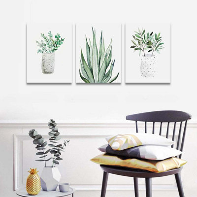 3 Piece Wrapped Canvas Print