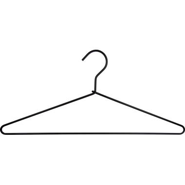 Fricks Plastic Tubular Clothing Hanger for Suit/Coat (Set of 144) Rebrilliant Color: White