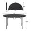 Table ronde et chaises pliables 7 pièces - Bureau de réception-111836222-111836225