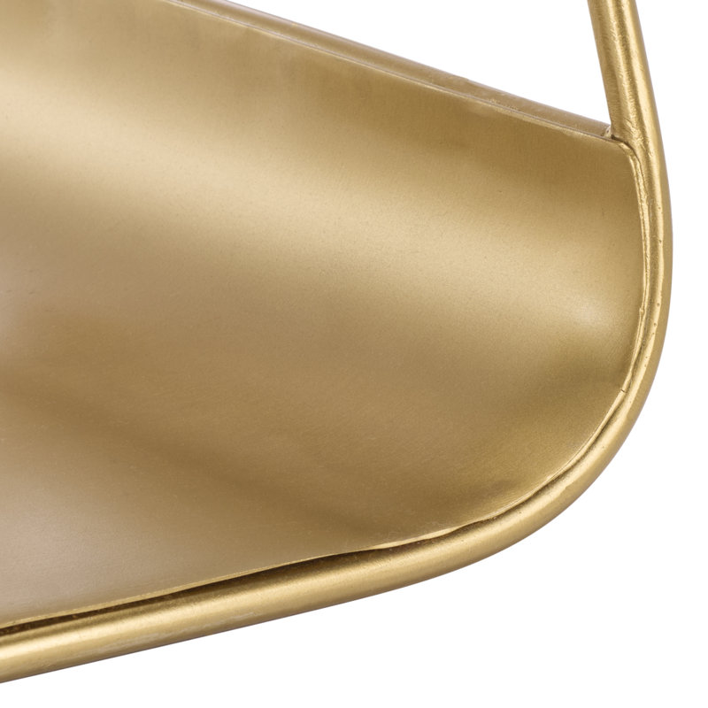 Porte-bûches en métal Trista, Brass